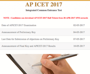 AP ICET 2017 Hall Tickets Download Now